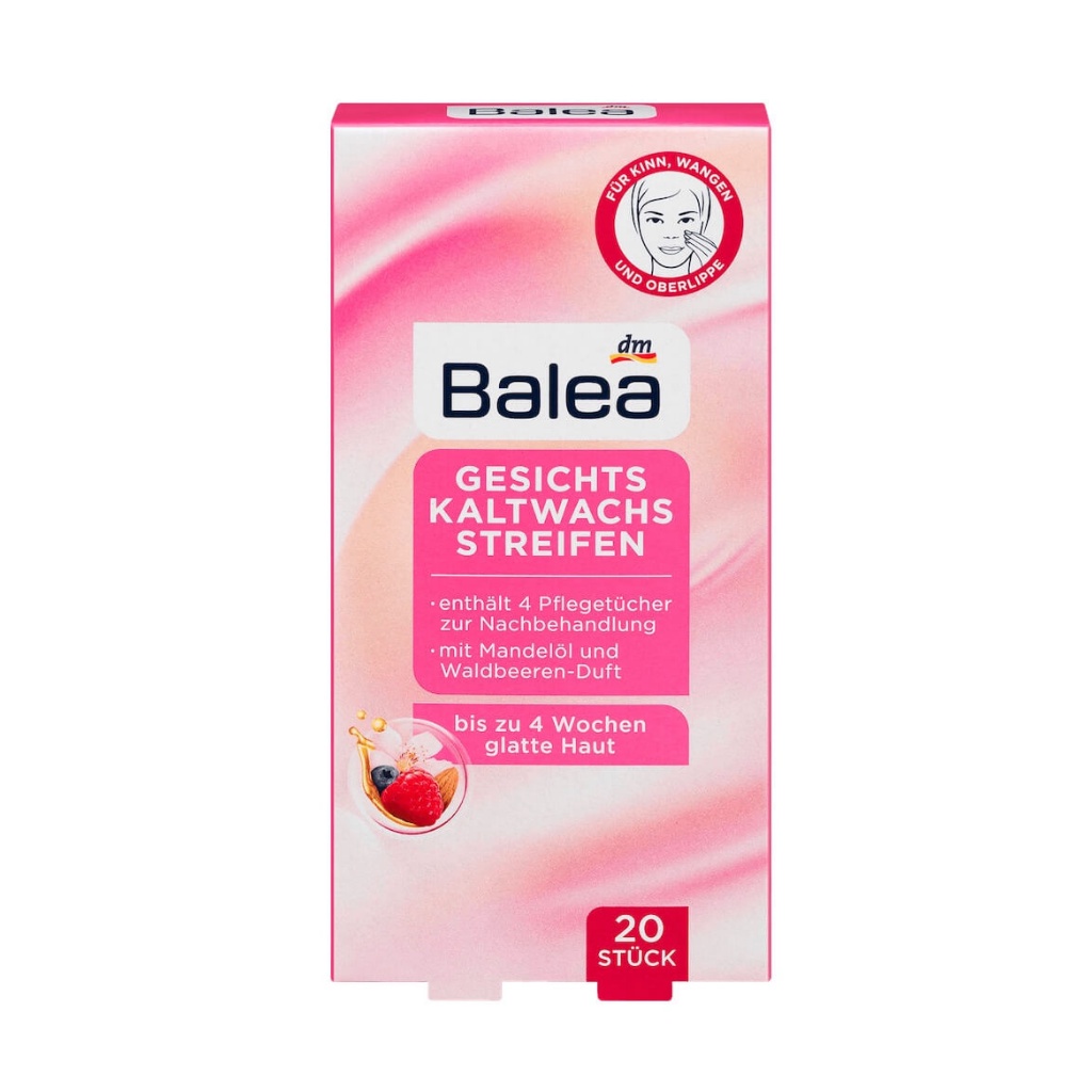 Miếng dán tẩy lông Balea dành cho cùng Bikini 16-20M