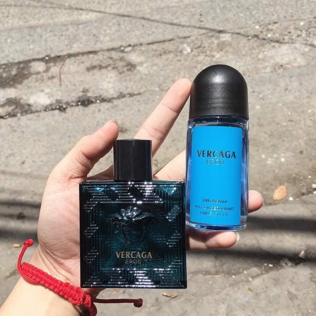 SET NƯỚC HOA + LĂN KHỬ MÙI VERCARA | Thế Giới Skin Care