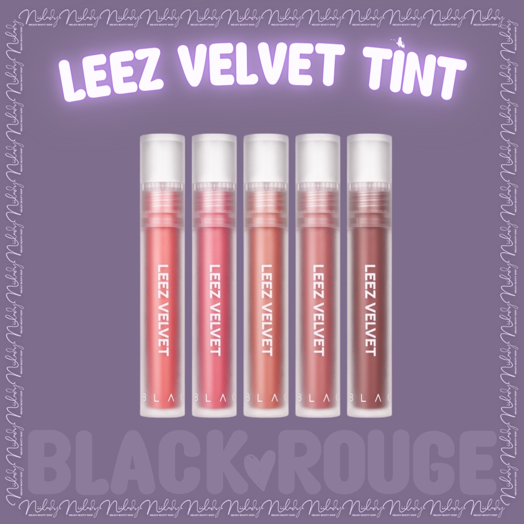 Son Black Rouge Leez Velvet Tint