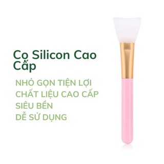 Cọ đắp mặt nạ Silicone Cao Cấp, Cọ Quét mặt nạ lông mềm mịn, Combo các loại