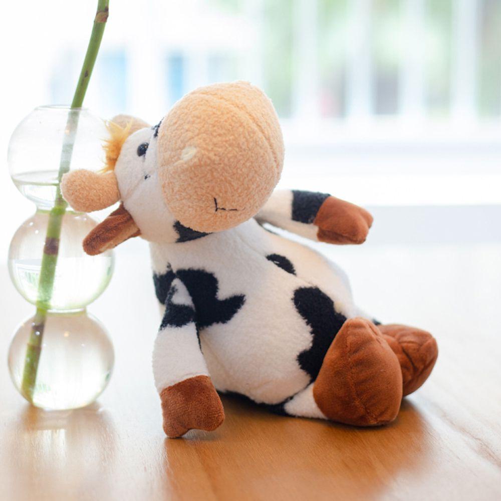 Thú Nhồi Bông Hình Bò Sữa Hoạt Hình Sáng Tạo 20-35cm