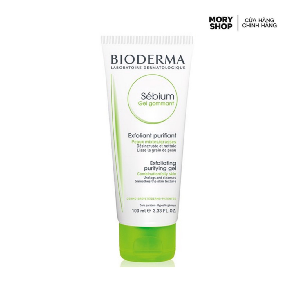 Gel tẩy tế bào chết làm mịn da Bioderma Sebium Gel Gommant - 100ml - 1423