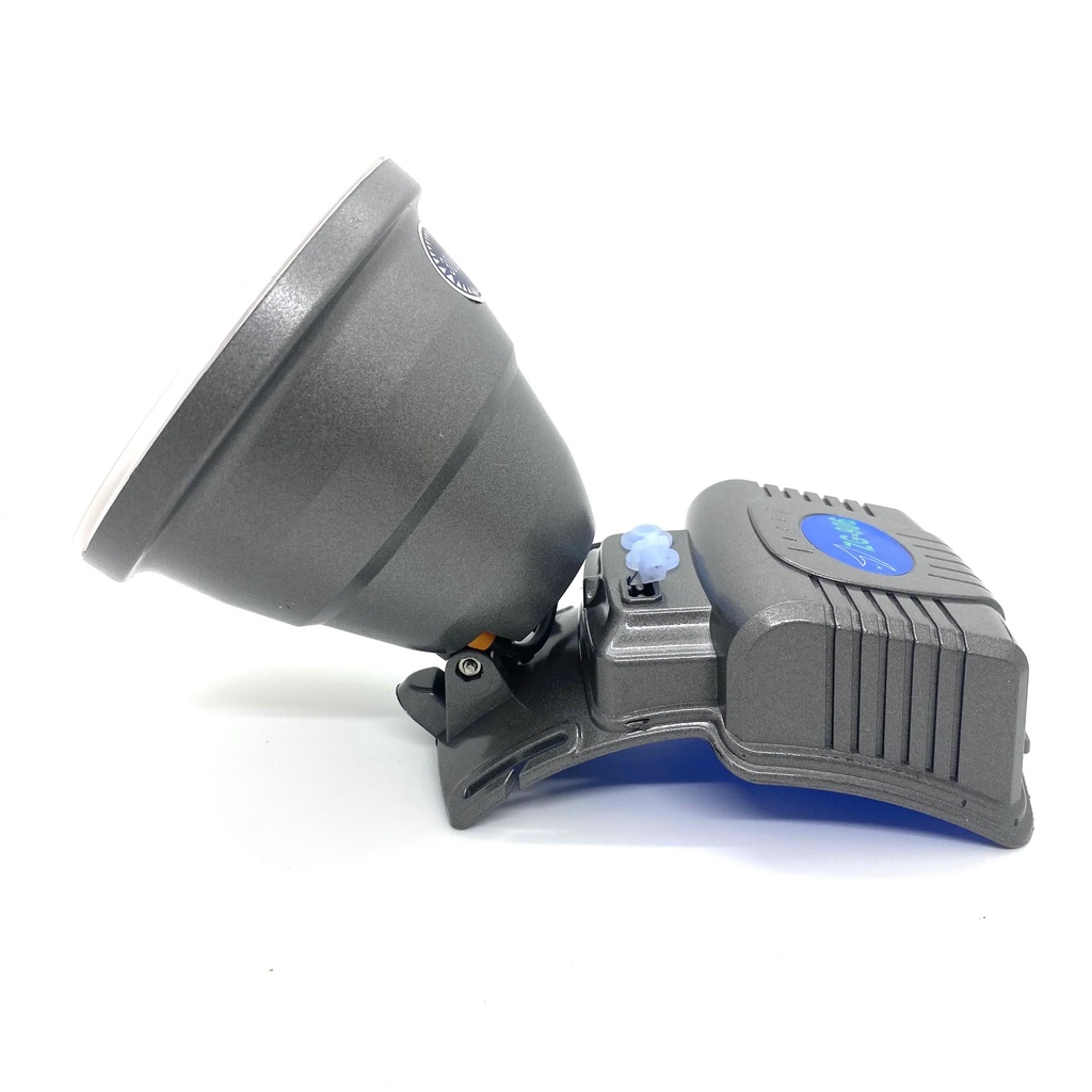 Đèn pin đội đầu siêu sáng, đèn đeo đầu 906 pin trê đỉnh đầu chóa lớn 10cm