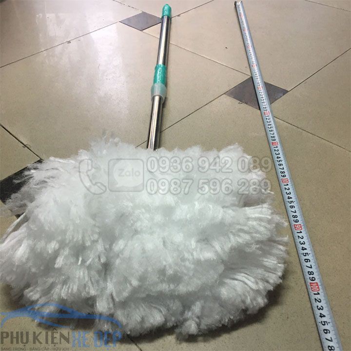 Chổi rửa xe ô tô cán dài chuyên dụng (100cm)