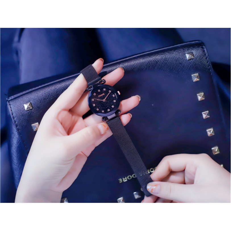 [QUÁ HOT] ĐỒNG HỒ NỮ DÂY NAM CHÂM DÂY LỤA ULZZANG SIÊU SANG CHẢNH CỰC ĐẸP | BigBuy360 - bigbuy360.vn