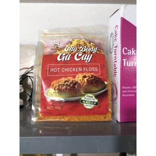 Chà bông Gà cay gói 1kg ( Ruốc gà Cay )