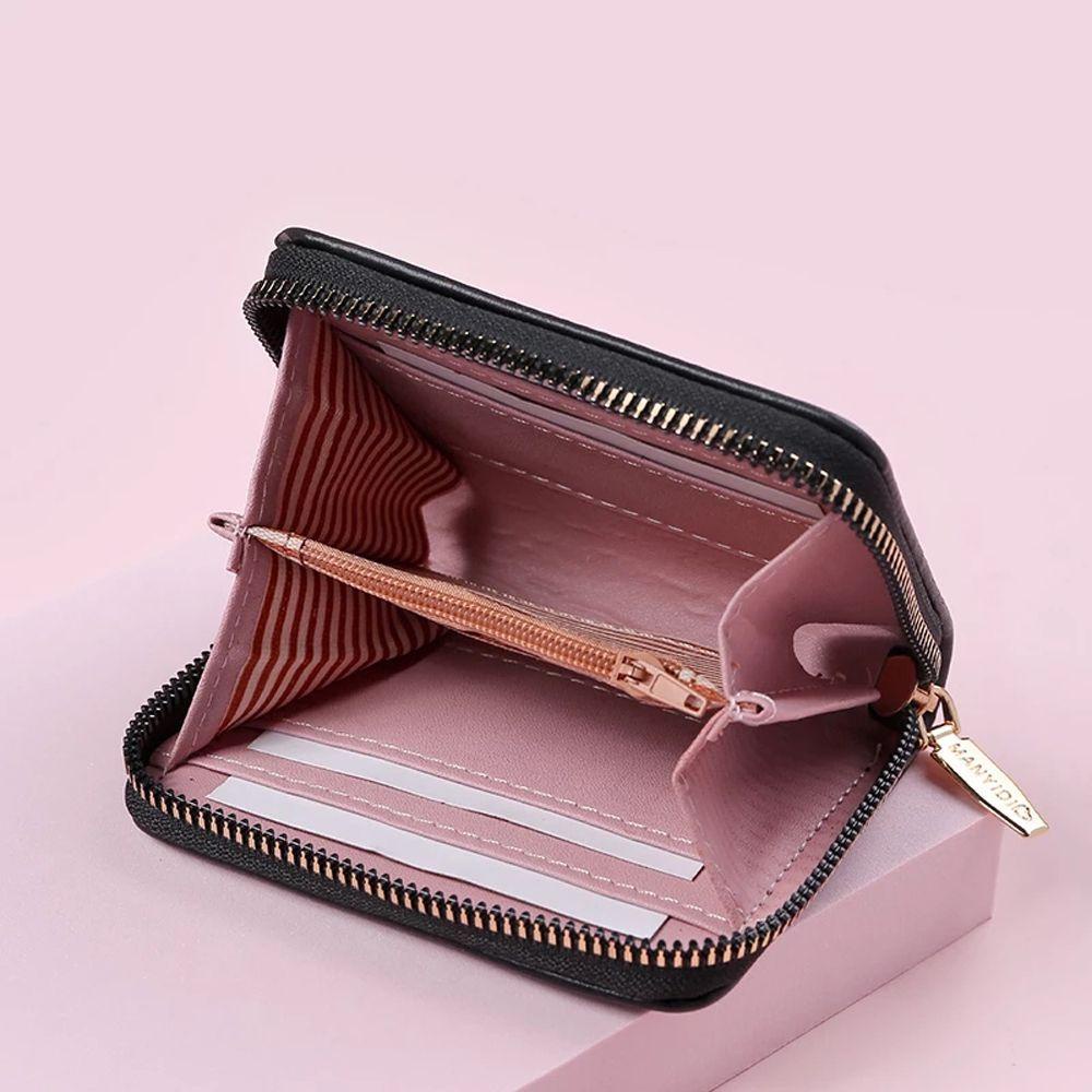 SOMEDAYZL Ví Đựng Thẻ Tín Dụng / Danh Thiếp / Thiệp In Họa Tiết Dâu Tây Hoạt Hình