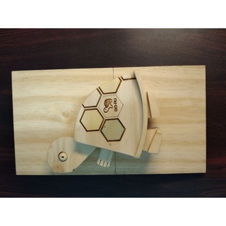 Rùa gỗ cute (Turtle Ramp Walker)