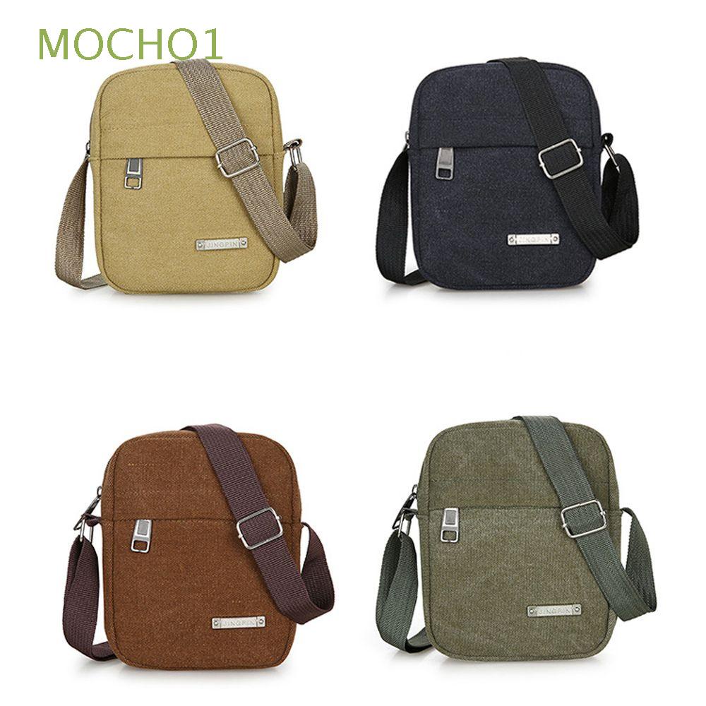 Mocho1 Túi Đeo Chéo Vai Bằng Vải Canvas Cỡ Nhỏ Đựng Điện Thoại Tiện Lợi Khi Đi Du Lịch