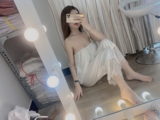 [Mã FATHANG5 giảm 10K đơn 50K] SET PHI LỤA NGỦ PHỐI REN 3 TẦNG