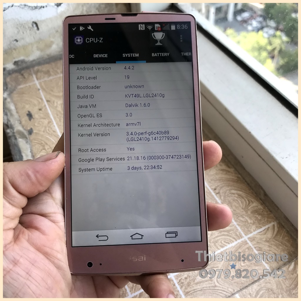 điện thoại nội địa Nhật LG L24/V31 (LG G3 Nhật) snap 801 ram 3GB+32GB màn 5.5 inch 2K-không nắp lưng | BigBuy360 - bigbuy360.vn