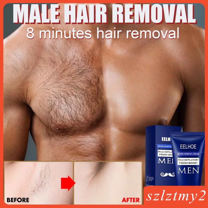 Kem tẩy lông/râu 60ml không gây đau cho nam