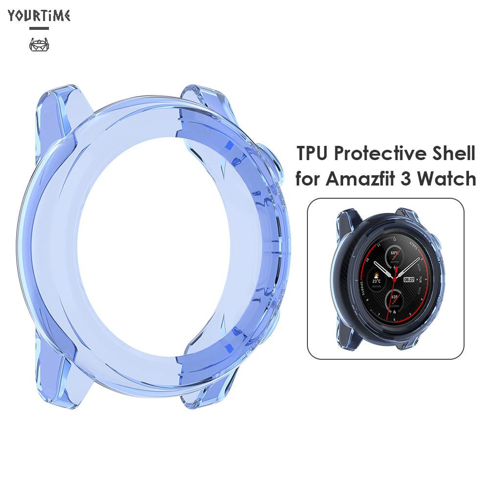 Ốp Tpu Mềm Bảo Vệ Cho Đồng Hồ Amazfit Stratos 3 A1928