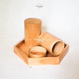 Hộp tre đựng trà - handmade