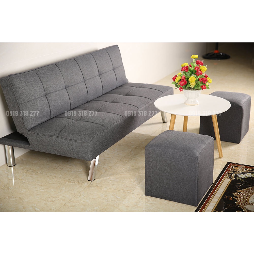Bộ ghế sofa bed, sofa giường vải bố chính hiệu Serta xuất khẩu