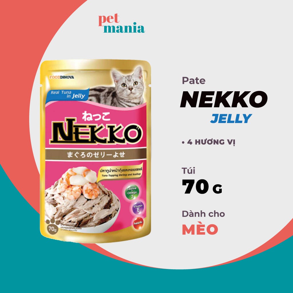 Pate Nekko Jelly 70g