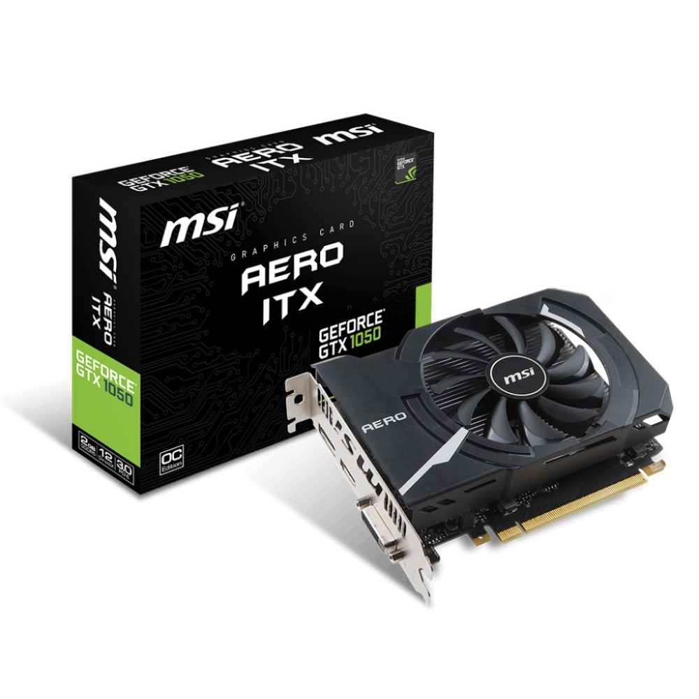 Card màn hình MSI GTX 1050 AERO ITX 2G OC 21