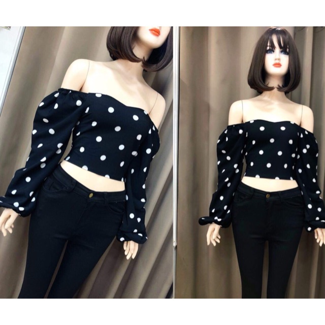 ÁO ASOS HOẠ TIẾT BI TRỄ VAI