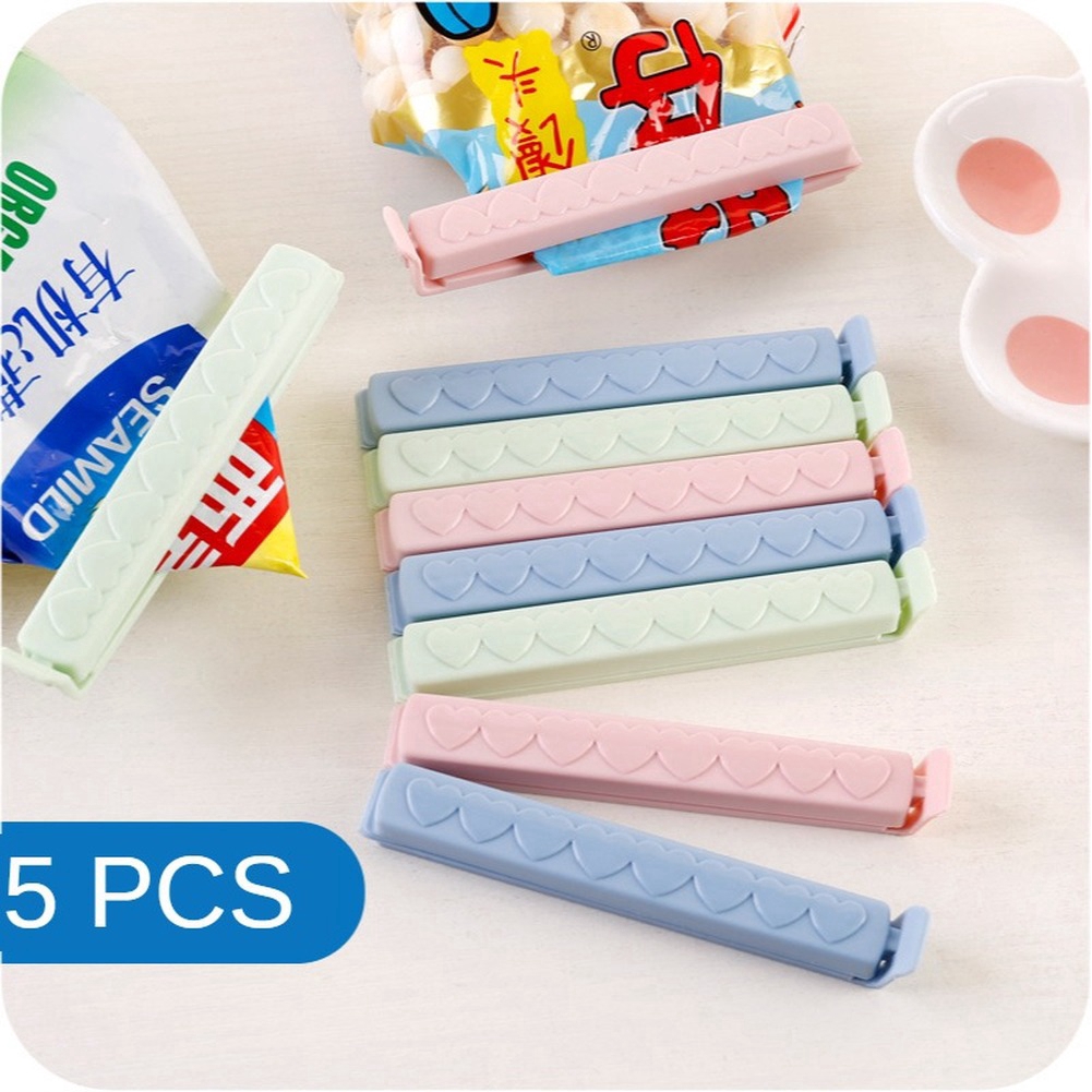 5 kẹp miệng túi thực phẩm đa năng