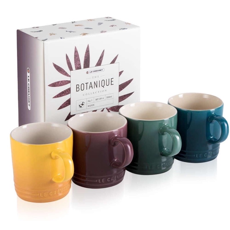 SET 4 CỐC LE CREUSET BOTANIQUE 350ml