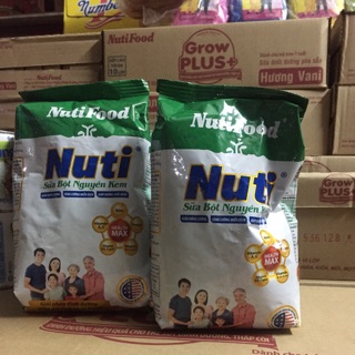 Set 2 goi Sữa bột nguyên kem dinh dưỡng nutifood