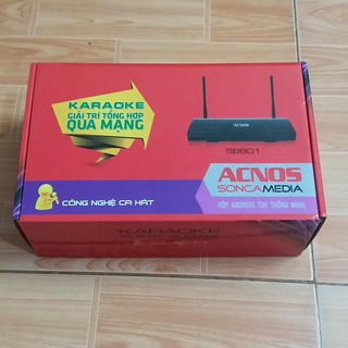 Android TV box karaoke Sơn Ca ACNOS SB801