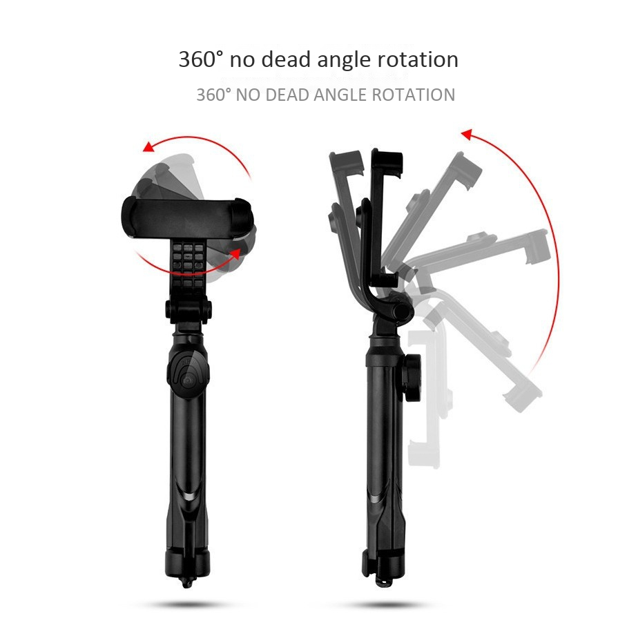 Gậy Chụp Ảnh Tự Sướng Kết Hợp Chân Đế Kết Nối Bluetooth | BigBuy360 - bigbuy360.vn