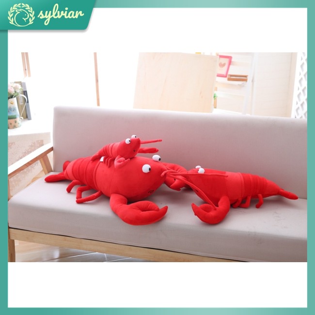 Thú Nhồi Bông Hình Tôm Hùm Dễ Thương Cho Bé