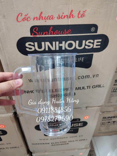 Cối Nhựa sinh tố /Thuỷ Tinh sinh tố máy xay Sunhouse SHD5111 SHD5112 SHD5115 HTD5113