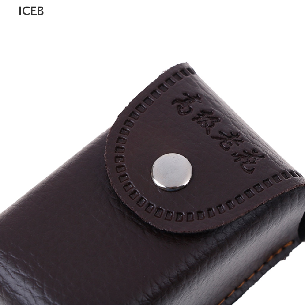 Ic Hộp Đựng Mắt Kính Bằng Da Giả Khóa Bấm Gấp Lại Được Bảo Quản Kính Chuẩn Bị my