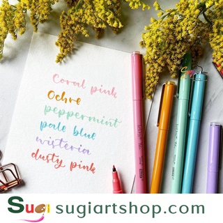 [ Sugi art shop ] Bút đầu cọ thư pháp Marvy Lepen flex 4800 brush