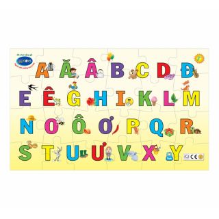 Bộ tranh ghép chữ cái Winwintoys