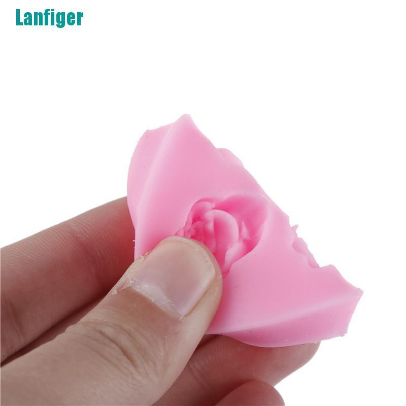 Khuôn silicone Tạo Hình Hoa Hồng 3d Trang Trí Bánh