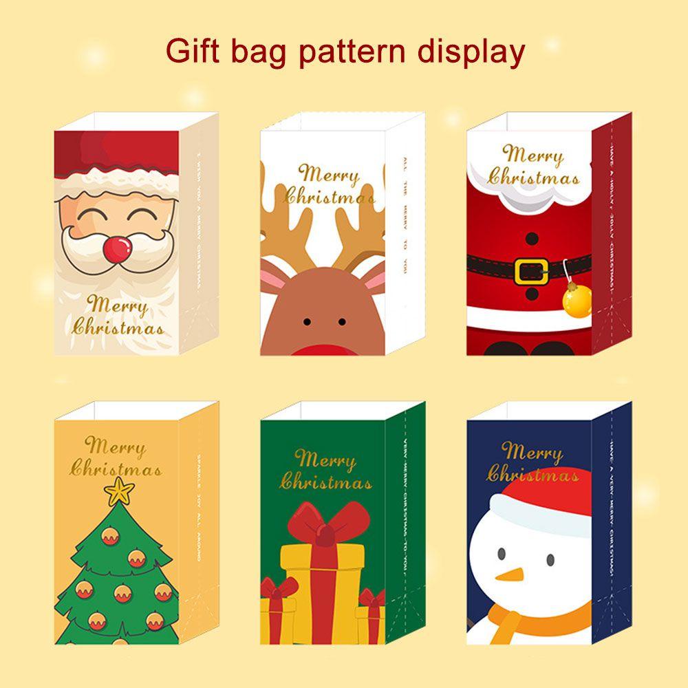 CONOPERY Túi Đựng Kẹo Sáng Tạo Theo Phong Cách Giáng Sinh Năm Mới