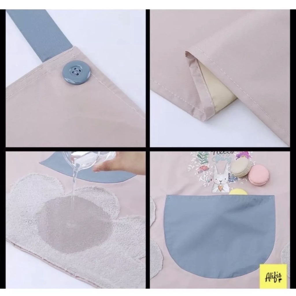 [HCM] Tạp Dề loại 1 , Chống Thấm Nước , Có Túi Để Điện Thoại Và Chỗ Lau Tay Tiện Lợi , Ảnh Thật , Bảo Đảm Giao Đúng Hàng