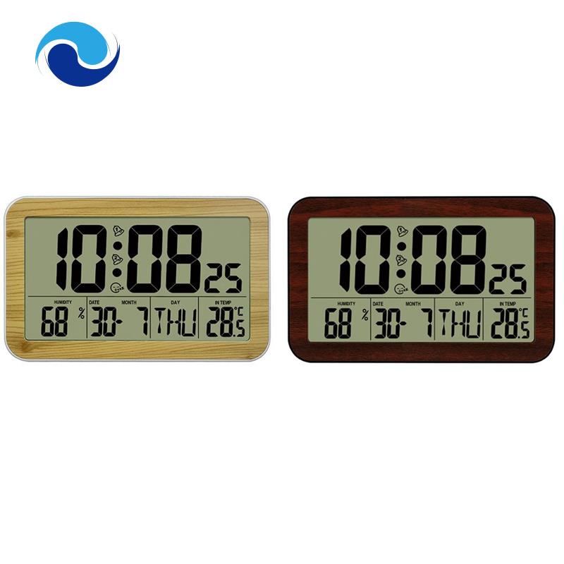 Đồng Hồ Báo Thức Điện Tử Treo Tường Màn Hình Lớn Dành Cho Học Sinh