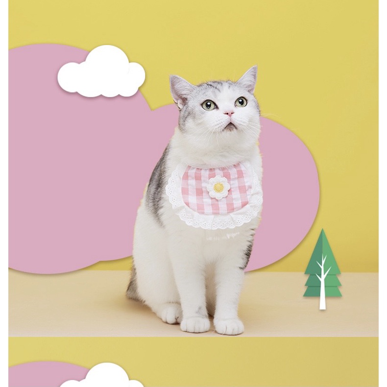 yếm cổ cho chó mèo thú cưng siêu đẹp