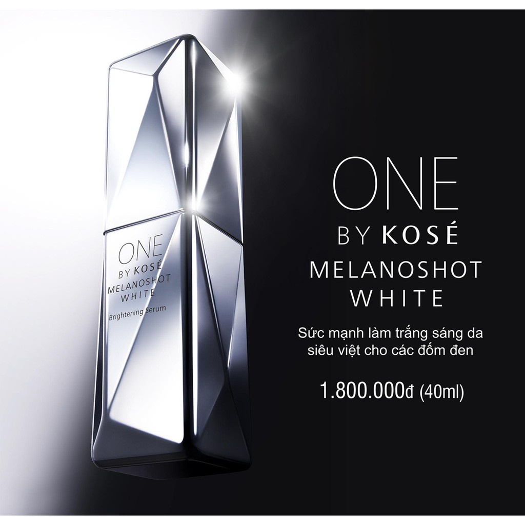 Serum Dưỡng Trắng ONE BY KOSE Melanoshot White D chính hãng (65 ml)