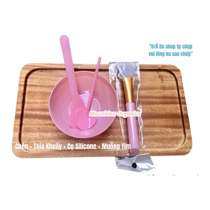 Muỗng Tim Múc Kem & Bột Thiên Nhiên