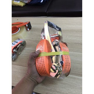 Dây cảo, tăng đơ vải chằng hàng - Rộng 5cm - Tải trọng 3 tấn
