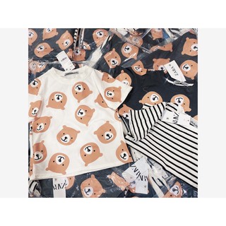 SET 3 ÁO PHÔNG GẤU CHO BÉ COTTON