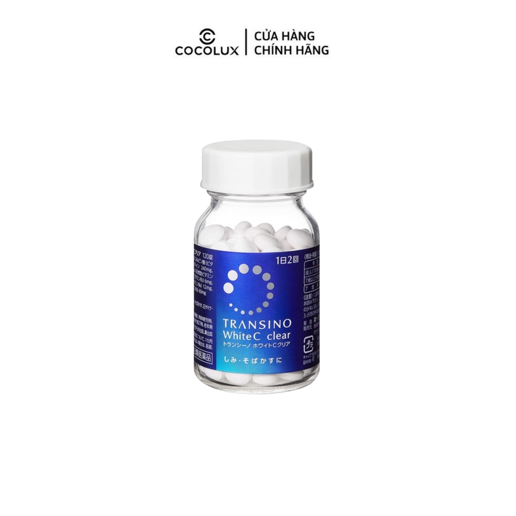 Viên Uống Trắng Da Transino White C 120 viên Cocolux