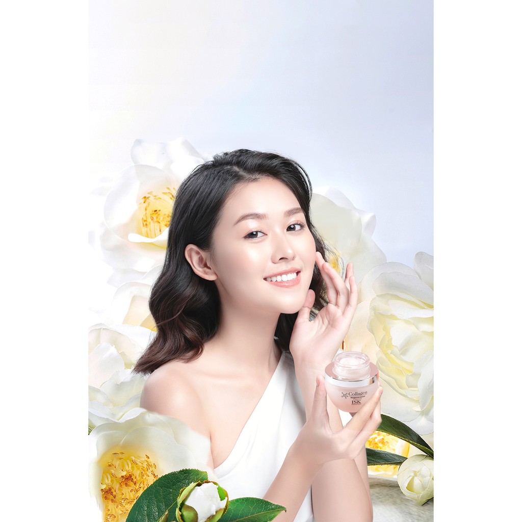 Kem Dưỡng ISK Collagen Regeneration Cream Săn Chắc, Dưỡng Ẩm, Dưỡng Trắng Da Hiệu Quả 55g - ISCCR1200110