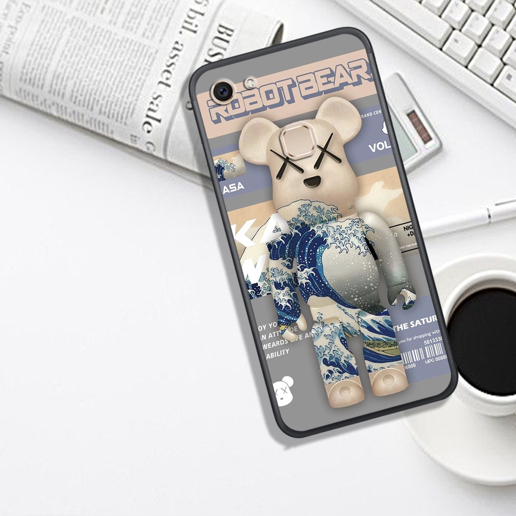 [HOT]ỐP VIVO V7 - V7 PLUS - V9 - Y85 - Y97 - V11i , In Hình Gấu Robot họa tiết L-V màu sắc cực đẹp.