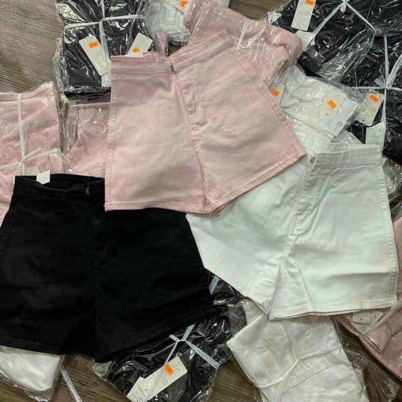 QUẦN SHORT KAKI LƯNG CAO