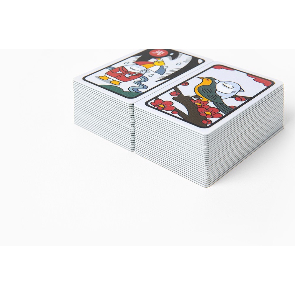 Bộ Bài Hoa Hanafuda ARTBOX Hàn Quốc Hình Nhân Vật Boss Màu Xám