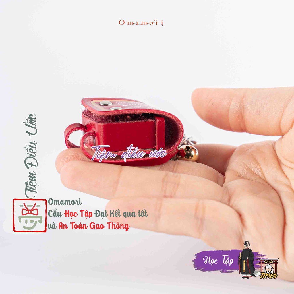 [Mã LIFEXANH03 giảm 10% đơn 500K] Móc khóa Omamori Cặp Học Sinh - Học Tập và An Toàn Giao Thông, Nhật Bản, hàng thật