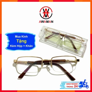 Kính lão có độ sẵn cho người lớn tuổi đọc sách, người già mắt kém