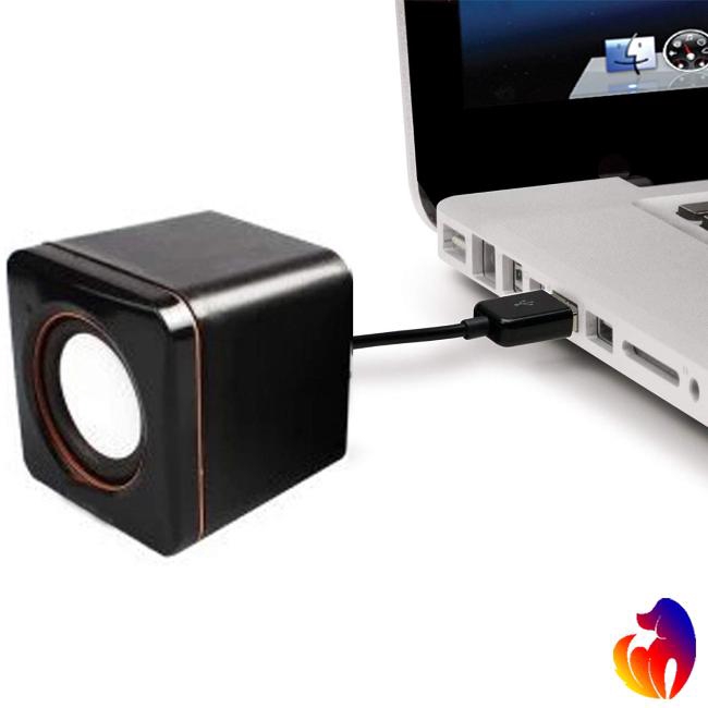 Blackhole Loa Máy Tính Mini Có Dây Cổng Usb