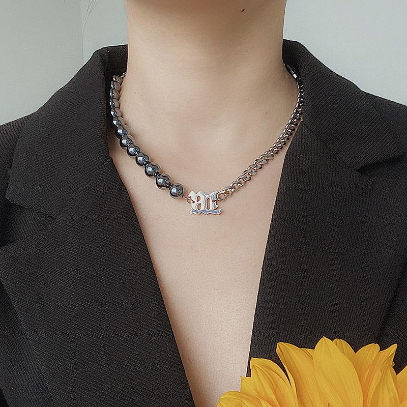 Dây Chuyền Xỏ Ngọc Trai Giả Xinh Xắn Cho Nữ